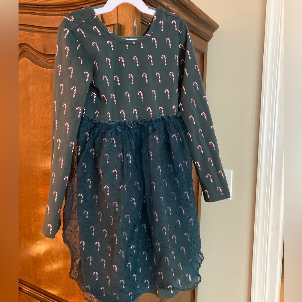 Hanna Andersson Candy Cane dress